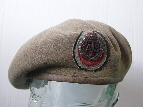 British ATS beret