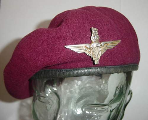 The WW2 British Airborne Forces Red Beret