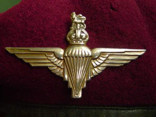 The WW2 British Airborne Forces Red Beret