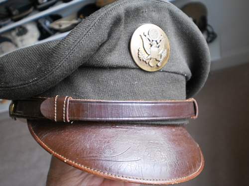 US Enlisted mans visor cap