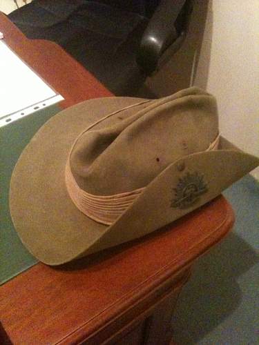 Aussie WW2 Slouch Hats