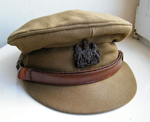 British army officers SD cap
