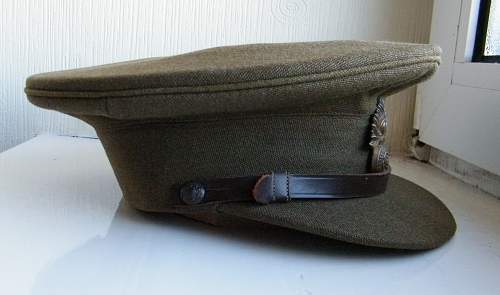 British officers pre war SD cap