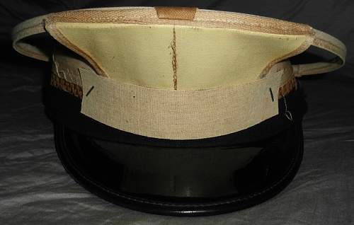 3 U.S. Navy Officer visor caps from yard sale, need help identifying