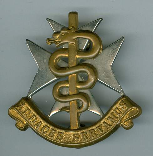 Border War South African Scottish Glengarry Cap Medical