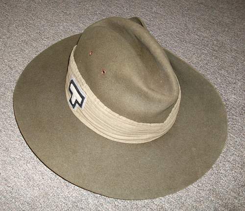 Aussie WW2 Slouch Hats