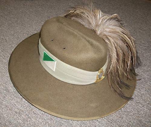 Aussie WW2 Slouch Hats