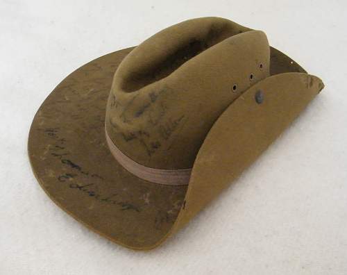 Aussie WW2 Slouch Hats