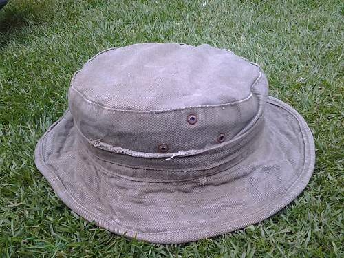 Picked up this jungle green bush hat today, is it Australian
