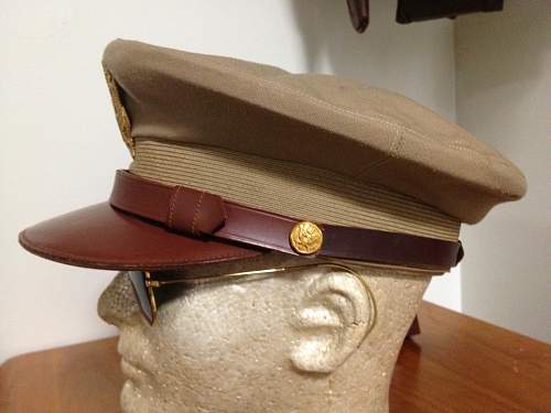 USAAF Officer's Tropical Visor for Review!