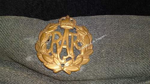 British RAF side cap