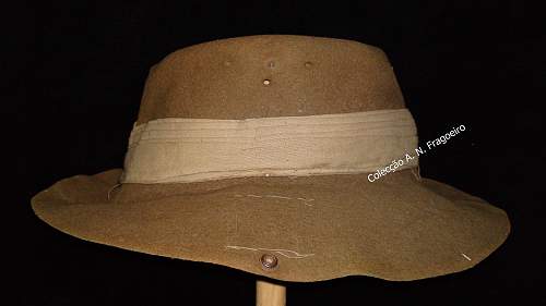 Poor condition British slouch hat