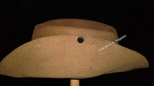 Poor condition British slouch hat