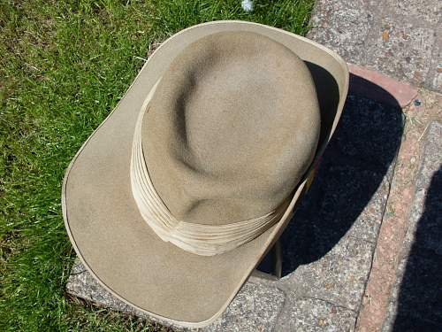 WW2 British Slouch hat?