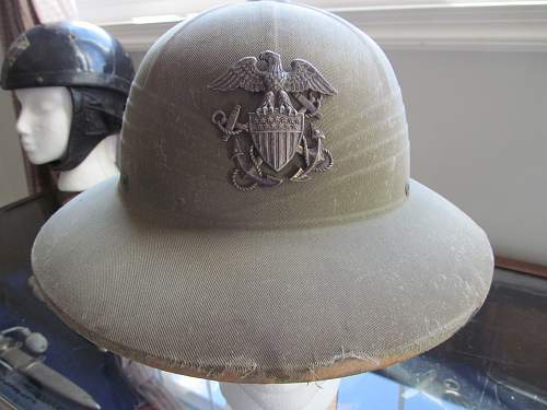 Usn pith helmet