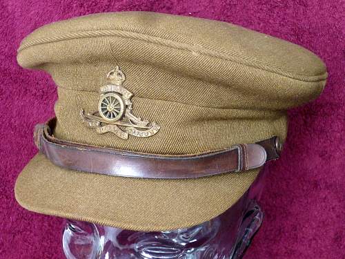 Royal Art'y &amp; other Service Dress caps