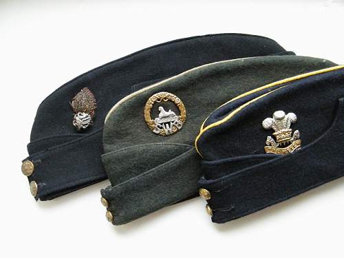 Welch regiment coloured fs cap