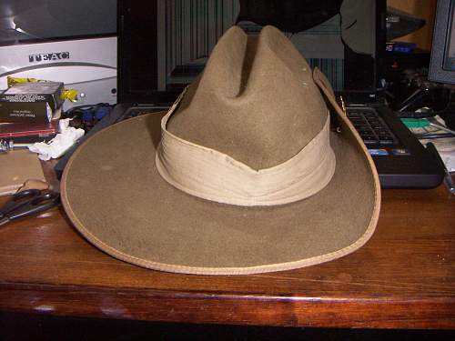 Aussie WW2 Slouch Hats