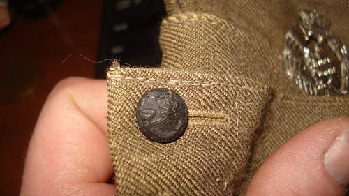 Canadian Soldiers Wedge Cap worn as POW???