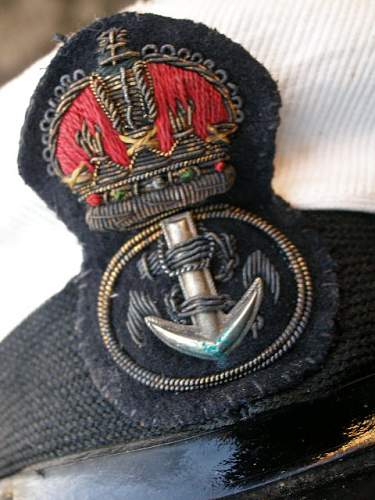 Royal navy visor for review