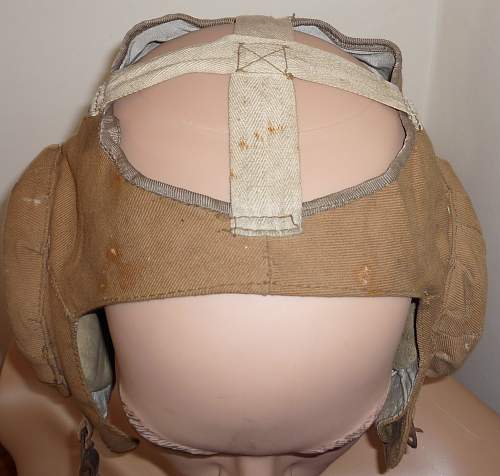 Any ideas? Unusual 'flying helmet' / aircraft controllers helmet