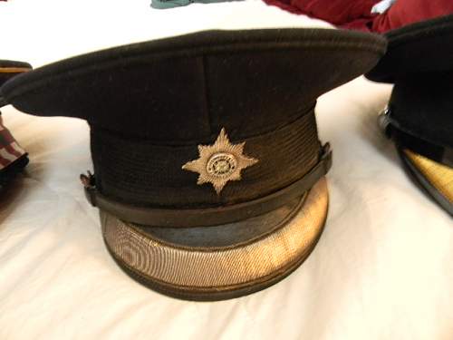 Foot Guards Officer's dress visor caps