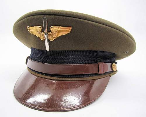 Air Corps cadet &quot;flighter&quot; cap by Bancroft