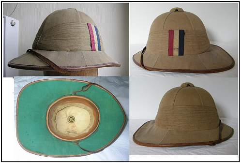 British &amp; Commonwealth sun helmets