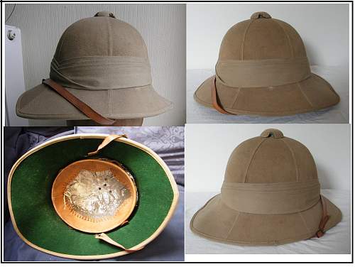 British &amp; Commonwealth sun helmets