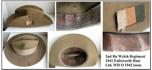 WW2 British Slouch / Bush hats