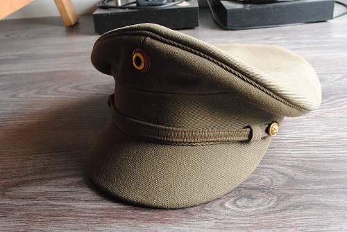 Belgian wartime officers cap?