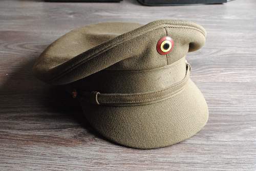 Belgian wartime officers cap?