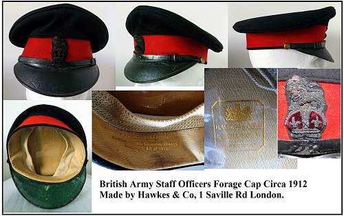 Lets see your British Army Dress/forage Caps and chat!!!