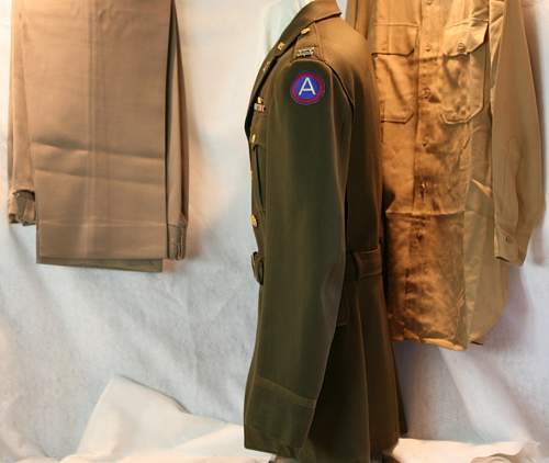 WWII US 3rd ARMY OFFICER'S UNIFORM - What do you think???