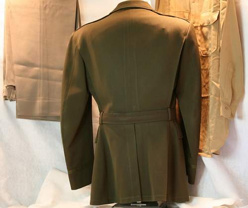 WWII US 3rd ARMY OFFICER'S UNIFORM - What do you think???