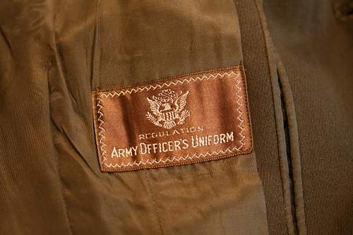 WWII US 3rd ARMY OFFICER'S UNIFORM - What do you think???