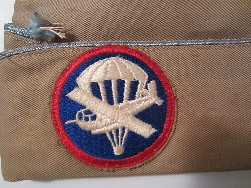 US Glider Borne Paratrooper Infantry Overseas Cap