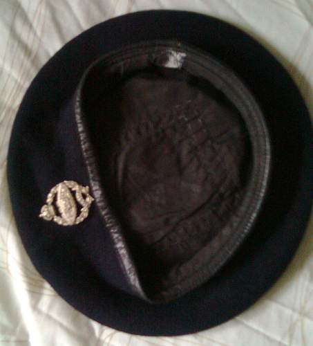 The Royal Tank Regt black beret