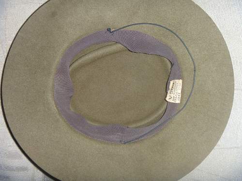 Aussie WW2 Slouch Hats