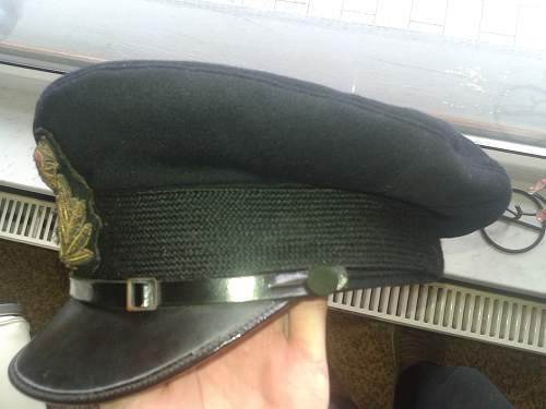 British navy cap