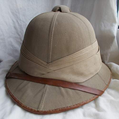 Wolseley sun helmet WW2