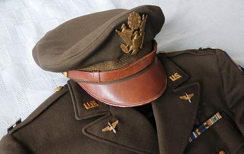 WW2 AAC Bancroft 'Flighter' crusher cap