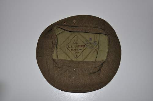 Two British General Service Cap