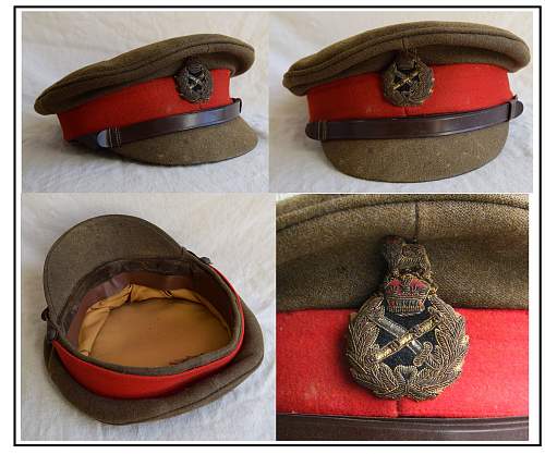 Royal Art'y &amp; other Service Dress caps