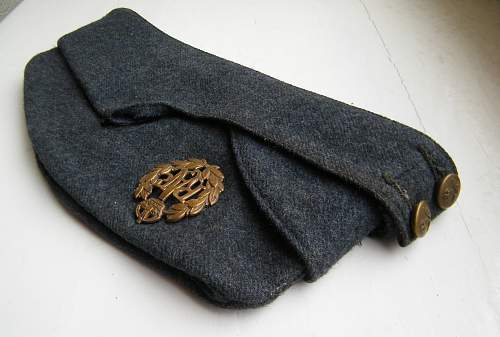 WWII RAF OR's Side cap