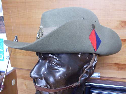 WW2 RA Slouch hat