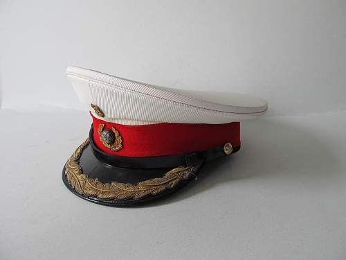 Royal Marines officer's dress cap