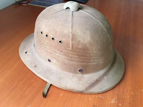 Pith helmet from South Africa