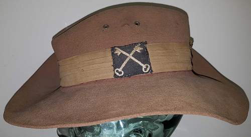 14th Army/2nd British Division Brigadiers slouch hat