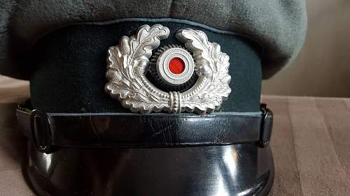 Nachschub NCO visor cap Hermann Naubert